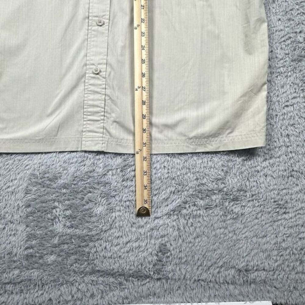 511 Tactical Shirt Men XL Brown Button Snap Lightweight Short Sleeve - Picture 5 of 8